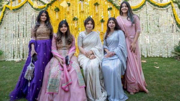 Marriage of grand daughter of Mulayan Singh Yadav in Safai