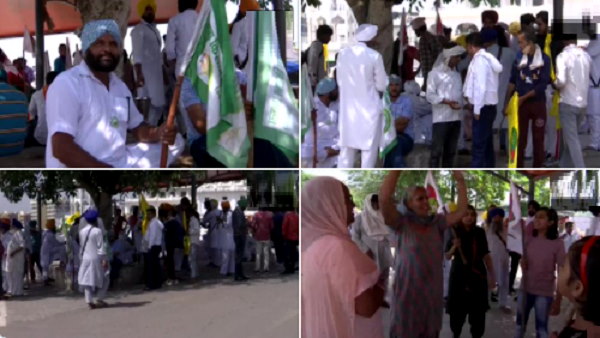 farmers protest delhi haryana 