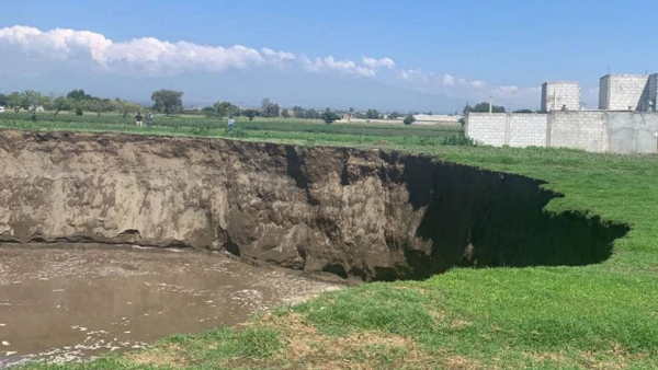 मिट्टी के नमूनों की जांच कर रहे विशेषज्ञ