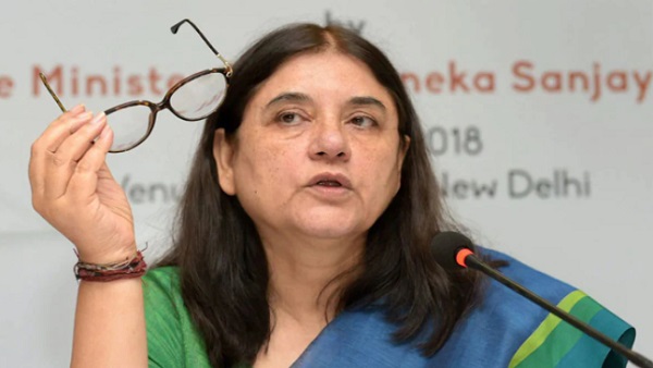 ''मेनका गांधी निहायत ही घटिया महिला हैं''