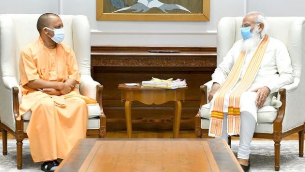 पिछले दौरे के बाद सीएम योगी पहुंचे थे दिल्ली