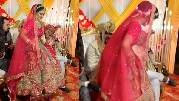 दुल्हन का स्वैग देख दूल्हे के दोस्त हैरान