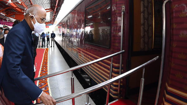 राष्ट्रपति ने कहा- भारतीय रेल को मेरी शुभकामनाएं