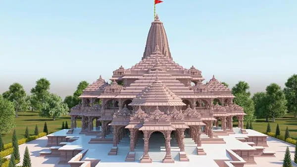 Shri Ram Temple construction work is going on rapid scale Shri Ram Temple construction work is going on rapid scale