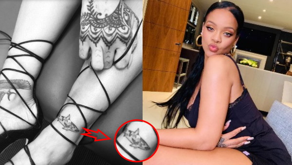 रिहाना के शरीर से गायब हुआ टैटू