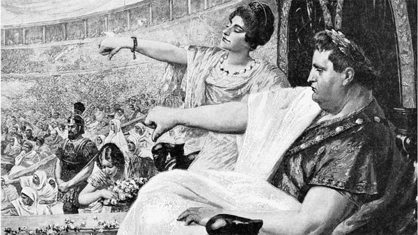 a cruel ruler of history when rome is burning nero verses were playing