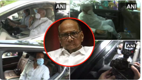 Opposition leaders meeting on NCP chief Sharad Pawar residence Opposition leaders meeting on NCP chief Sharad Pawar residence