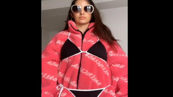 नोरा फतेही ने इंस्टाग्राम पर शेयर किया वीडियो 