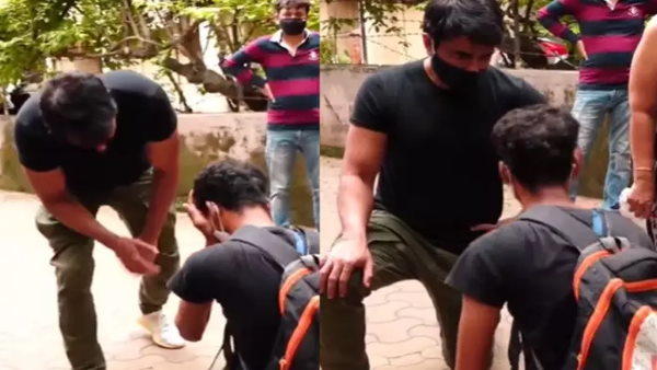 सोनू सूद ने बच्चों के लिए लगवाया मोबाइल टावर सोनू सूद ने बच्चों के लिए लगवाया मोबाइल टावर