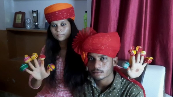 दादा नूर माेहम्मद व नाना चाेरू खां साफा बांधते आए