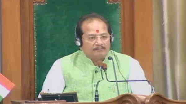 bihar assembly mla thrashing case two policemen suspend speaker vijay sinha said bihar assembly mla thrashing case two policemen suspend speaker vijay sinha said