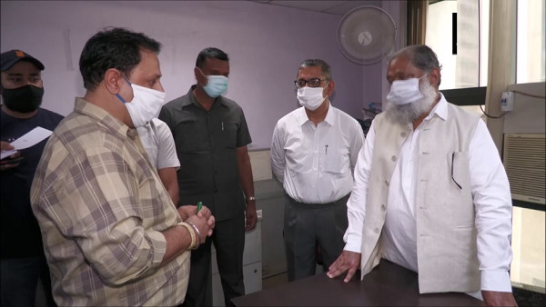 Haryana Home Minister Anil Vij