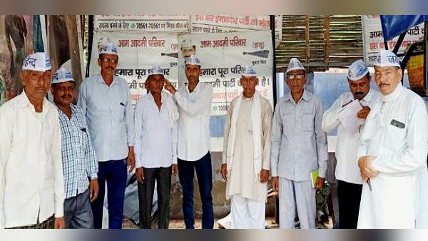 Dadri: The number of people joining the Aam Aadmi Party is increasing, Dadri: The number of people joining the Aam Aadmi Party is increasing,