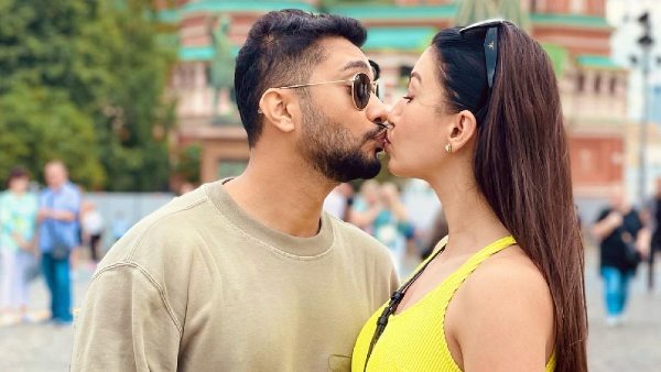 पति को किया Kiss