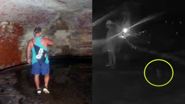 अकेले पहुंचे कॉर्नवॉल की गुफा में