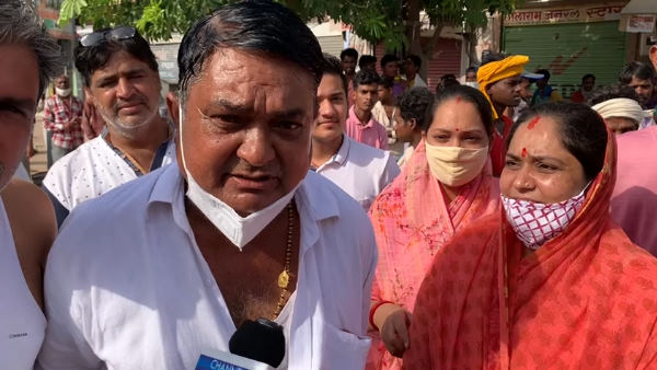 Cow Ganga funeral procession taken out in Jodhpur rajasthan Cow Ganga funeral procession taken out in Jodhpur rajasthan