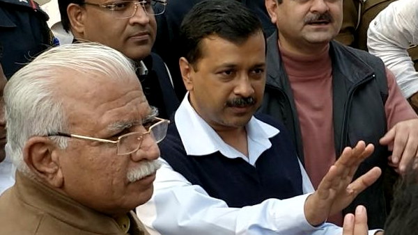 haryana CM manohar lal khattar reply to Delhi CM arvind kejriwal on yamuna water haryana CM manohar lal khattar reply to Delhi CM arvind kejriwal on yamuna water