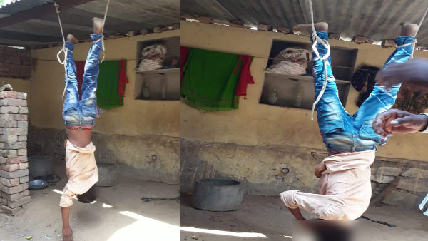 Boy brutally beaten up on suspicion of theft in Nagaurs Makrana video goes viral Boy brutally beaten up on suspicion of theft in Nagaurs Makrana video goes viral