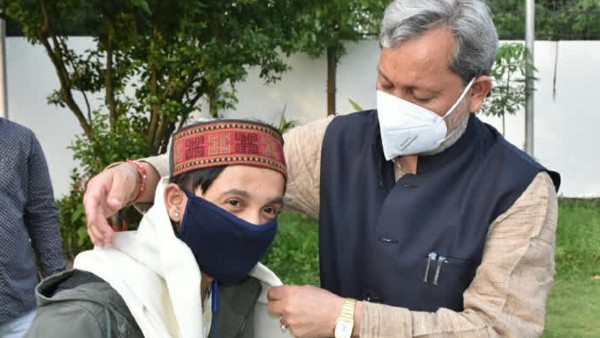 सीएम से मिले पवनदीप