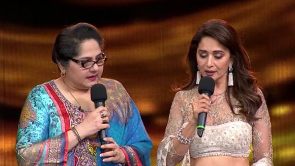 भावुक हुए लोग, माधुरी ने दिए 5 लाख