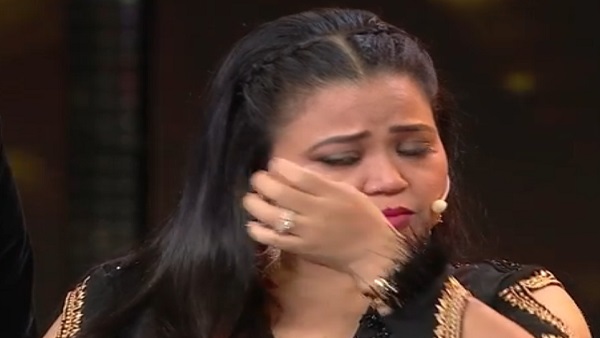 भारती सिंह भी रो पड़ती हैं 