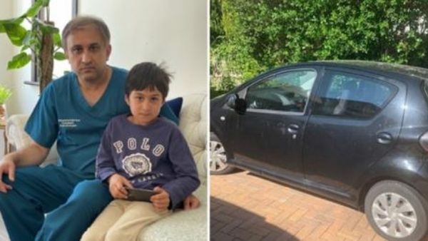 मोबाइल पर गेम खेल रहा था बेटा