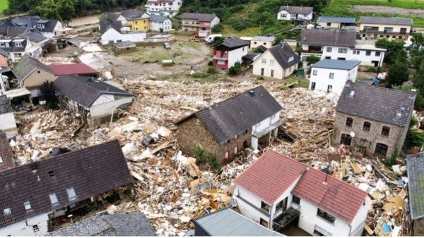 बाढ़ से परेशान यूरोपीयन देश