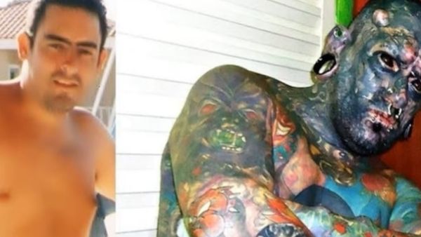 शरीर को दिया शैतानी रूप शरीर को दिया शैतानी रूप