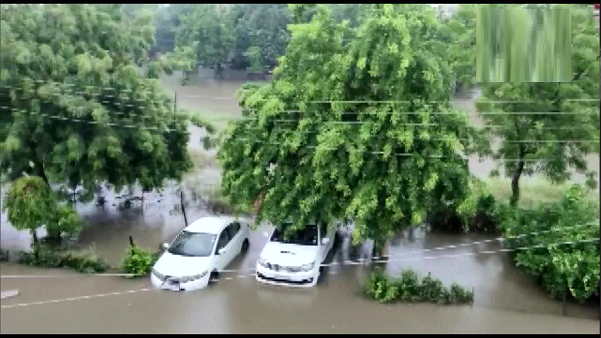 heavy rainfall in Gurugram