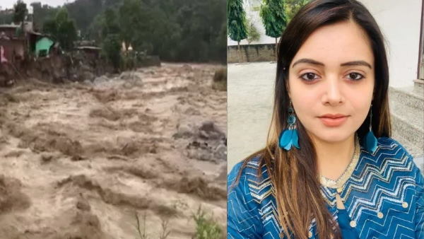 रिसॉर्ट में टहल रही थीं विनीता, बादल फटा और... रिसॉर्ट में टहल रही थीं विनीता, बादल फटा और...