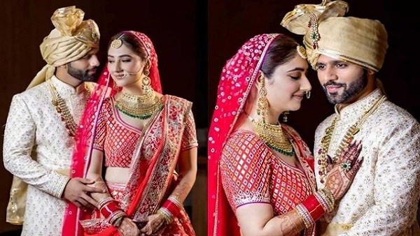 राहुल ने घुटनों पर बैठकर दिशा को पहनाई अंगूठी राहुल ने घुटनों पर बैठकर दिशा को पहनाई अंगूठी