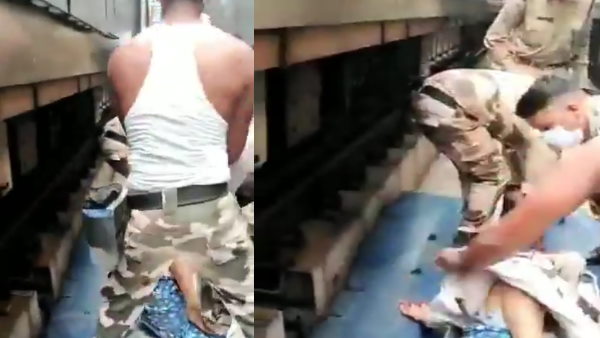 जान बूझकर ट्रेन के आगे कूदी थी युवती