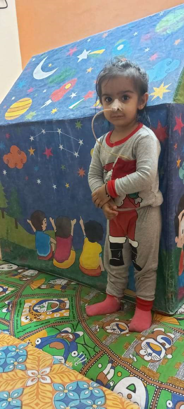  ICU में वेंटिलेटर पर रखा 