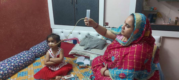 भोजन नली का रास्ता सिकुड़ गया