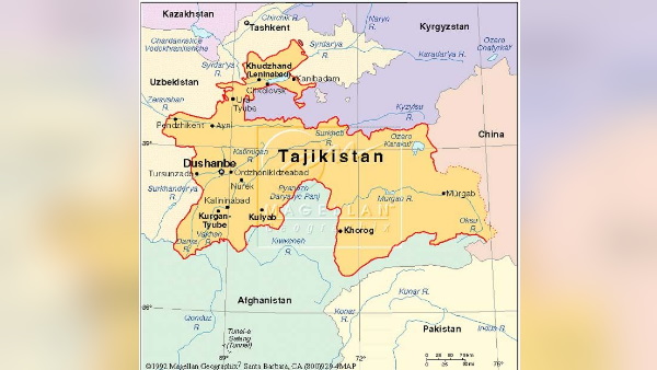 1200 किमी लंबी है ताजिकिस्तान और अफगान