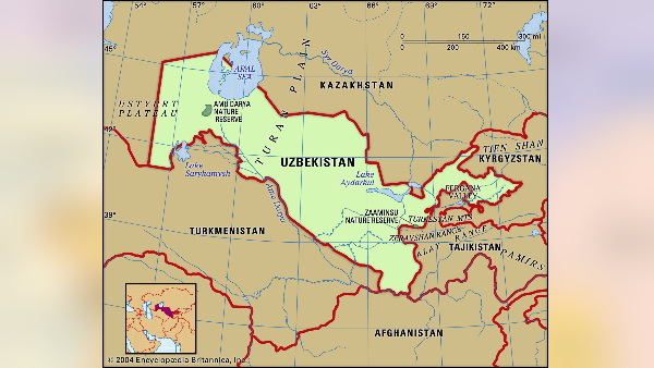 उज्बेकिस्तान की सीमा में घुसना आसान नहीं