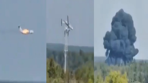 हादसे के बाद धुएं का गुबार हादसे के बाद धुएं का गुबार