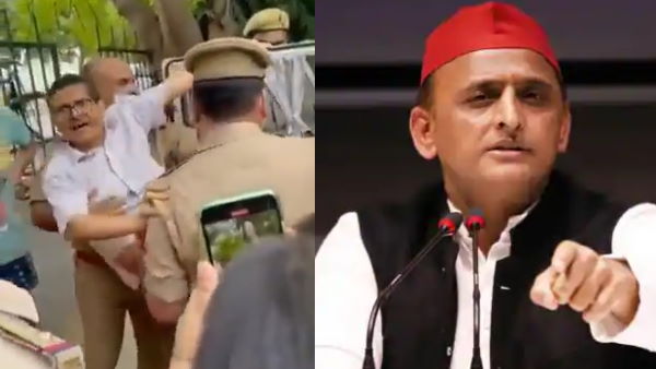 akhilesh yadav targets bjp government over arresting of former ips amitabh thakur akhilesh yadav targets bjp government over arresting of former ips amitabh thakur