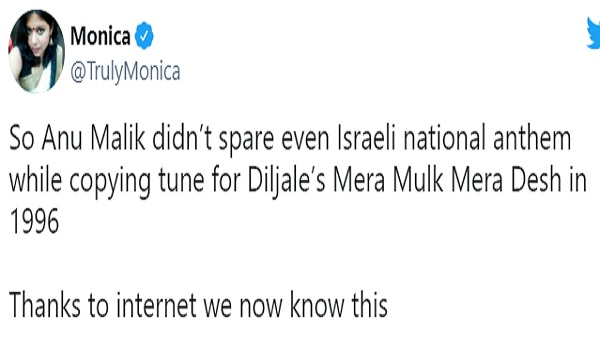 अनु मलिक पर लगा धुन चोरी का आरोप