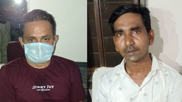 Kushalgarh BDO Firoz Khan and Gram Sevak Malji Dhanawa caught taking bribe in Banswara Rajasthan Kushalgarh BDO Firoz Khan and Gram Sevak Malji Dhanawa caught taking bribe in Banswara Rajasthan