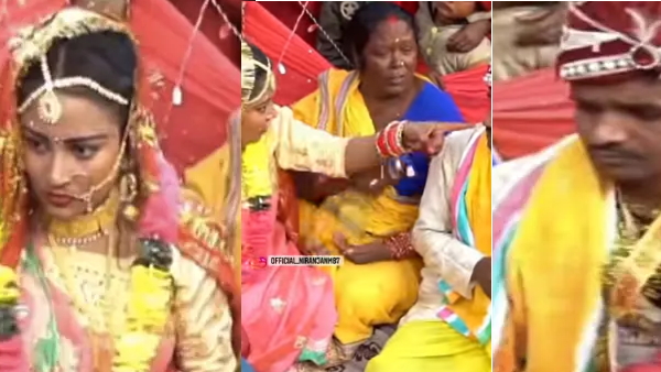 दूल्हा मंडप में बैठ कर गुटखा खा रहा था