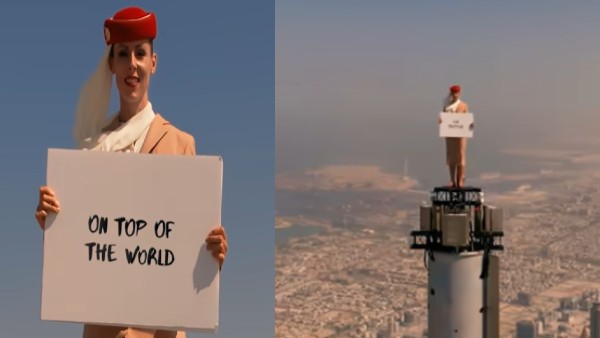 अमीरात एयरलाइंस का विज्ञापन