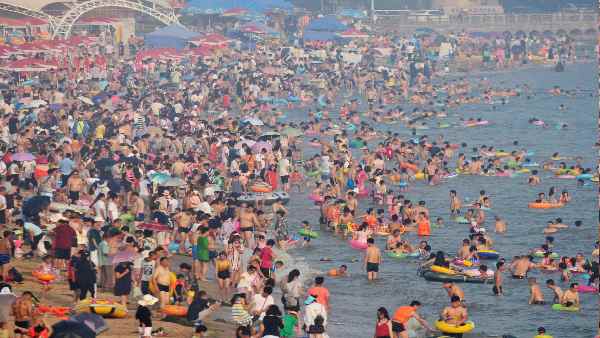 चीन में 60 वर्ष में दूसरा सबसे गर्म महीना रहा जुलाई