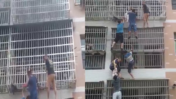 2 लड़कियों की 6 लोगों ने बचाई जान 