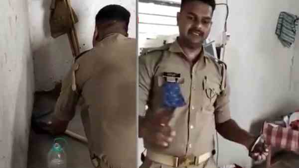 कांस्टेबल अनुज कुमार ने पकड़ा