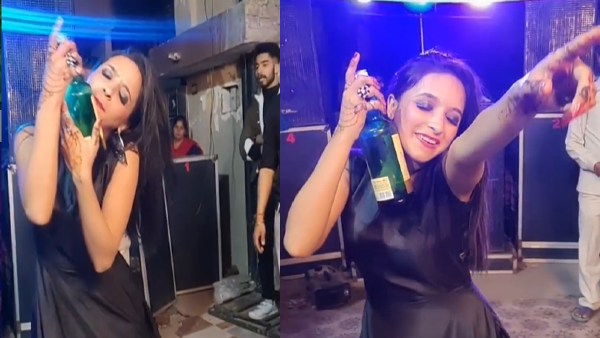 लड़की का शराबी डांस वायरल