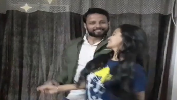 ट्रेनर भाभी ने सिखाया देवर को डांस