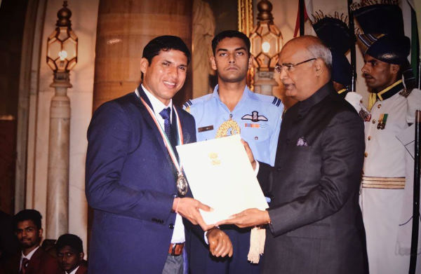 2014 में पद्मश्री से नवाजा गया 2014 में पद्मश्री से नवाजा गया