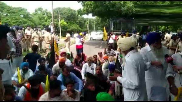 Farmers protest Farmers protest