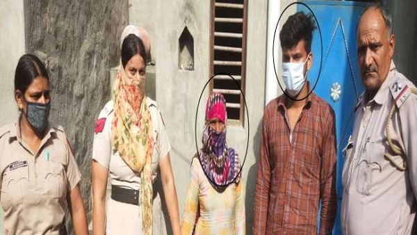 मां ने बेटे को मारा